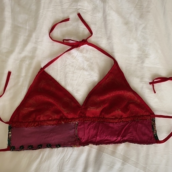 Shakti Top Bralette Boho Gypsy Festival OOAK - Picture 7 of 10